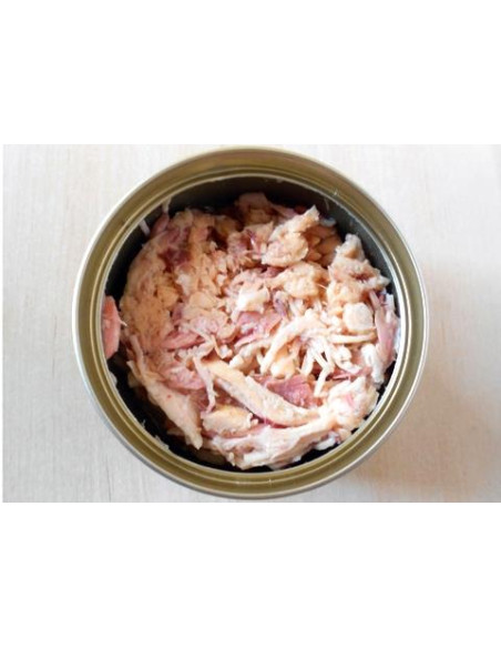 Nr 4 Thunfisch, Huhn + Lachs im eingenen Saft