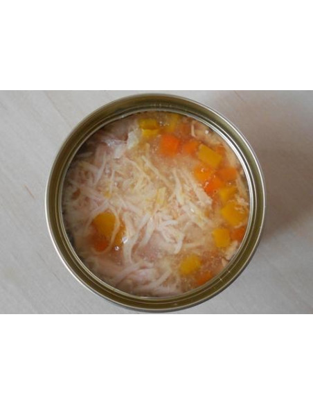 Nr 8 Huhn + Gemuse in Jelly