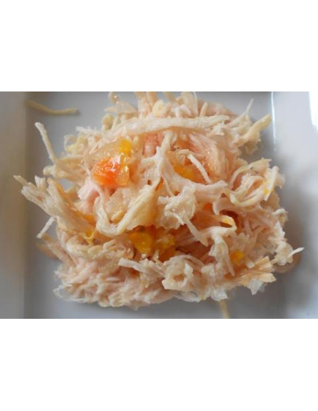 Nr 8 Huhn + Gemuse in Jelly