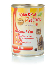 Power of Nature Natural Cat - wołowina 400 g