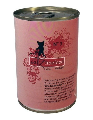 Catz Fine Food puszka N.03 - Drób 400 g