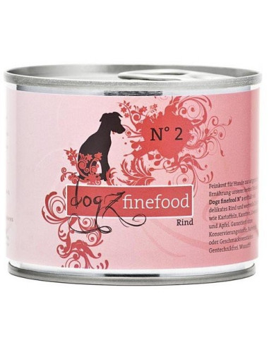 Dogz FineFood N.02- wołowina puszka 200 g