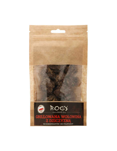 ROGY- przekąska wołowina z dziczyzną 80 g