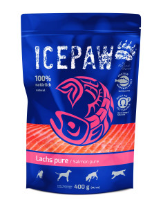 ICEPAW Premium Lach Pure - Łosoś dla psów 400g