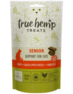 True Hemp Cat - przysmak z konopiami 50g dla Seniora