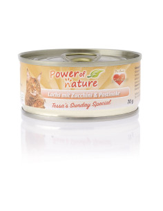 Power of Nature - łosoś z cukinią i pasternak 70g