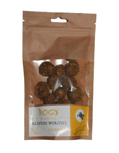 ROGY- przekąska klopsiki wołowe z kurkumą 80g