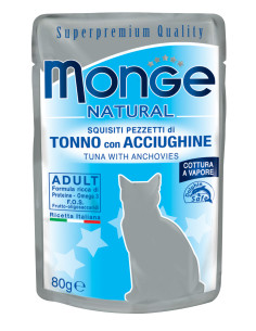 Monge Buste - Tuńczyk z anchois w galarecie 80g saszetka