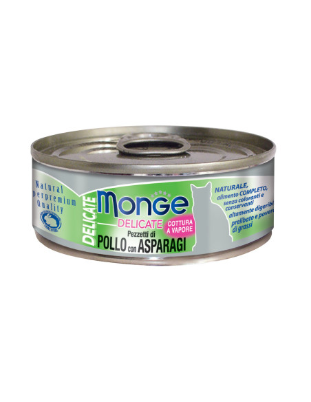 Monge Delicate - Kurczak ze szparagami 80g