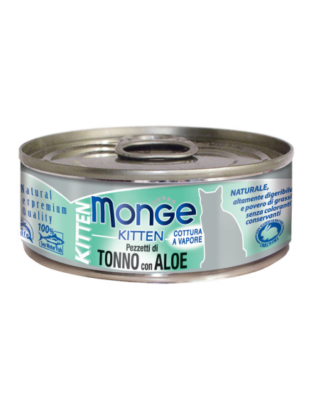 Monge Kitten - Tuńczyk z aloesem 80g
