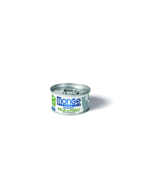 Monge Monoprotein z mięso kurczaka z groszkiem 80g