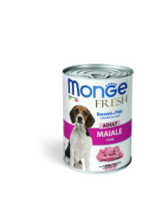 Monge DOG Fresh Adult - wieprzowina w cieście 400g