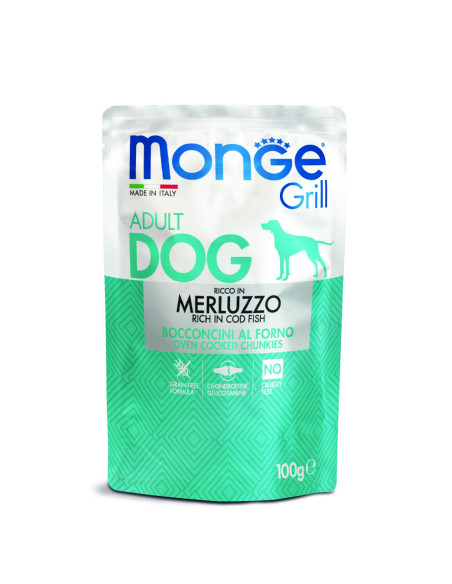 Monge DOG Grill - dorsz 100g saszetka