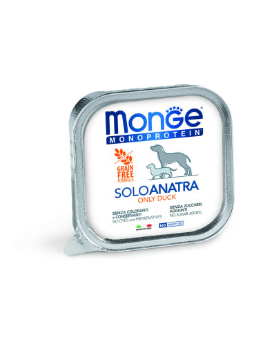 Monge DOG Solo - Kaczka 150g