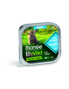 Monge Bwild Grain Free Adult - Anchois 100g