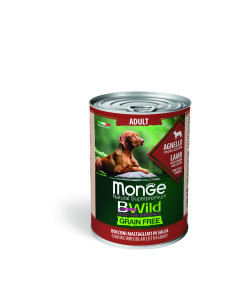 Monge DOG Bwild Grain Free - Jagnięcina 400g