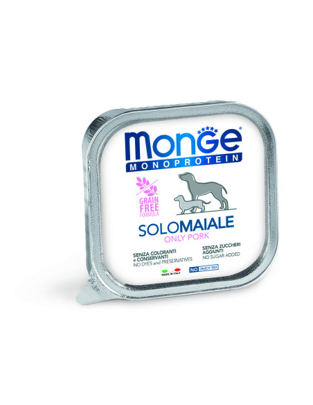 Monge DOG Solo - Wieprzowina 150g