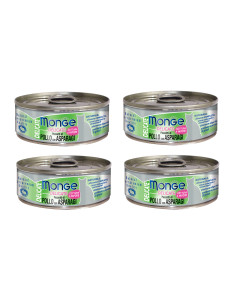 CZTEROPAK Monge Delicate - Kurczak ze szparagami 4x80g