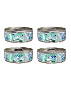 CZTEROPAK Monge Kitten - Tuńczyk z aloesem 4x80g