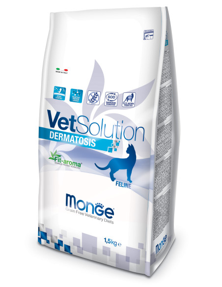 MONGE VET CAT-DERMATOSIS 1,5KG