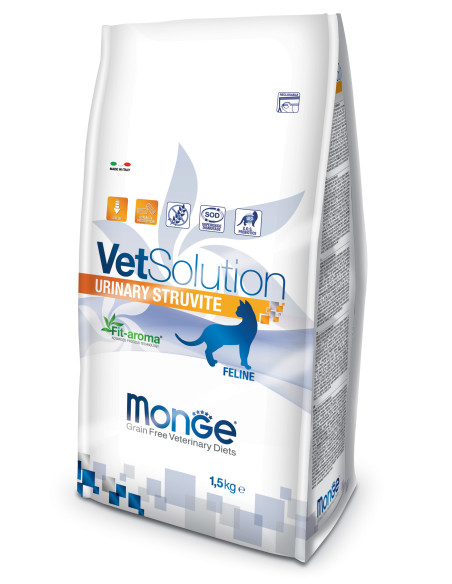 MONGE VET CAT-URINARY STRUVITE 1,5KG
