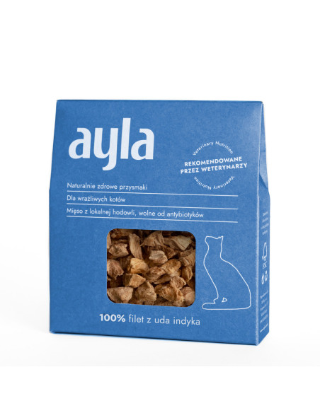 Ayla Cat Filet z uda indyka  Liofilizowany 28g