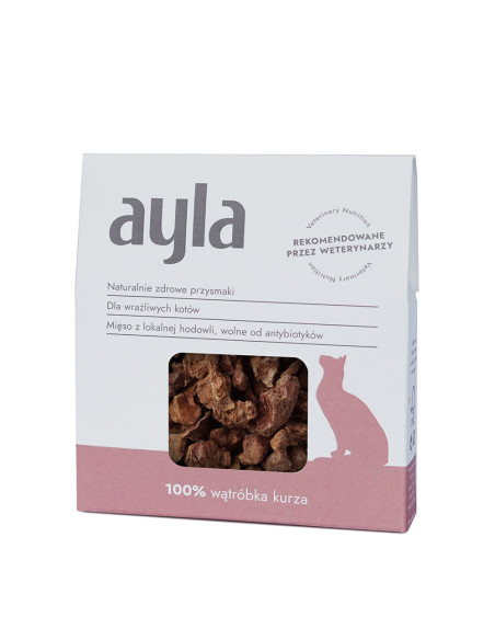 Ayla Cat Wątróbki kurze Origin - Liofilizowane 28g