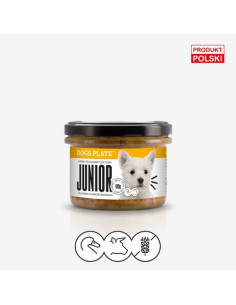 Dogs Plate Junior - szczenięta kaczka 180g