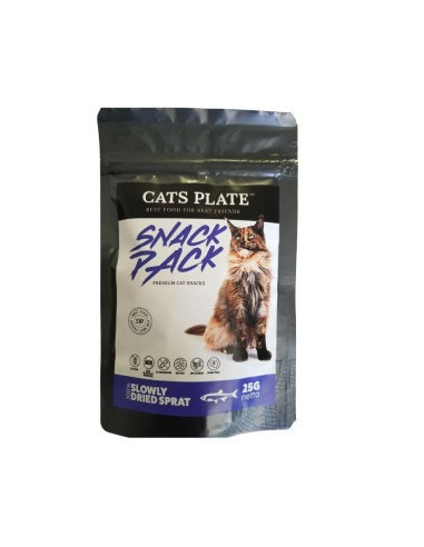 Cats Plate SP Sprat - suszona szprotka bałtyck 25g