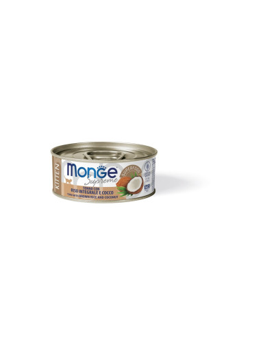 Monge Supreme KITTEN - Tuńczyk z kokosem 80g