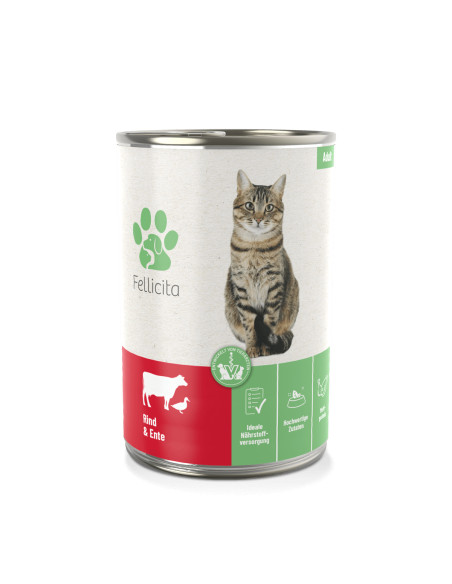 Fellicita Cat - Beef & Duck - wołowina kaczka400g