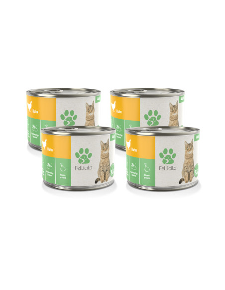 4Pak Fellicita Cat - Pure Chicken - kurczak 4x200g