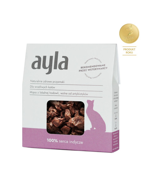 Ayla Cat Serca indycze - Liofilizowane 28g