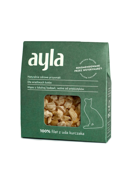 Ayla Cat Filet z uda kurczaka  Liofilizowany 28g