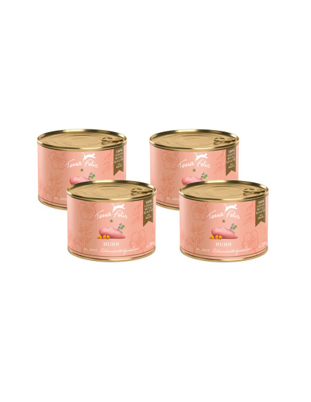 CZTEROPAK Terra Felis - Kurczak 4x200g