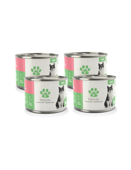 4Pak Fellicita Cat - Pure Turkey - indyk 4x200g