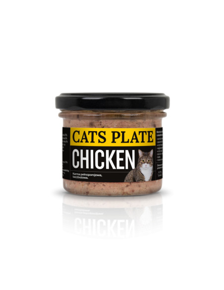 Cats Plate Chicken - Mięso z Kurczaka (udo) 100g