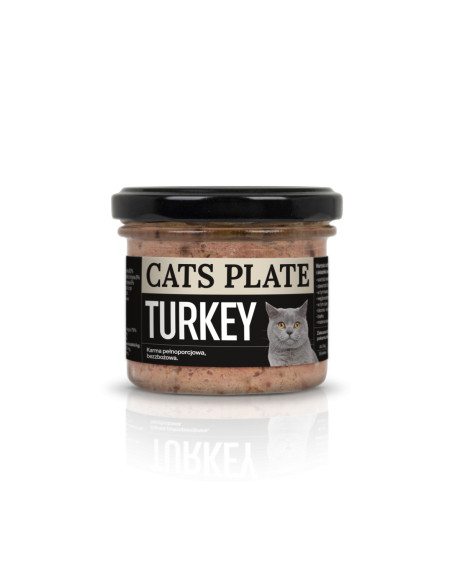 Cats Plate Turkey - Indyk 100g