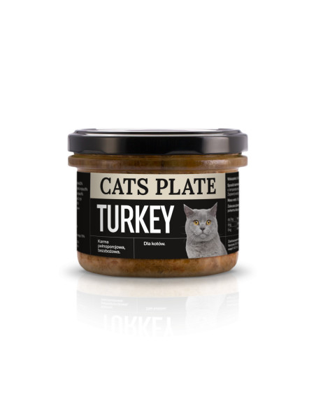 Cats Plate Turkey - Indyk 180g