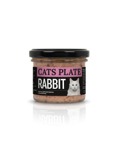Cats Plate Rabbit - Królik,...