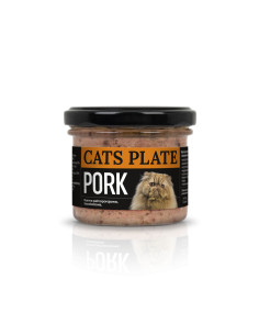 Cats Plate Pork -...