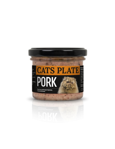 Cats Plate Pork - Wieprzowina 100g