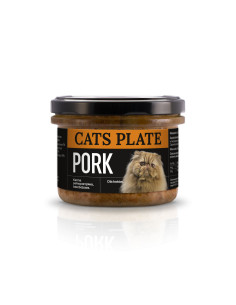 Cats Plate Pork -...