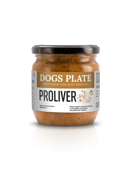 Dogs Plate Proliver - indyk na chorą wątrobę 360g