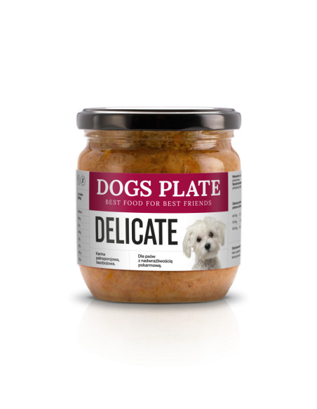 Dogs Plate Delicate - królik dla wrażliwych 360g