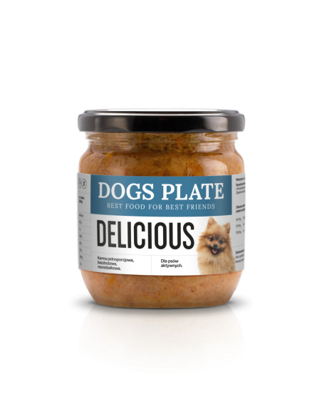 Dogs Plate Delicious - kaczka dla wrażliwych 360g