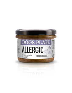 Dogs Plate Vet Allergic -...
