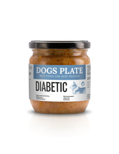 Dogs Plate Vet Diabetic -...