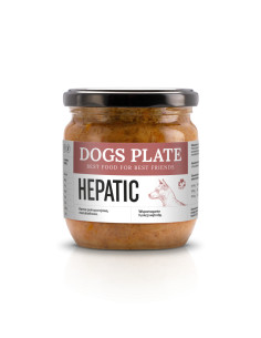 Dogs Plate Vet Hepatic  -...
