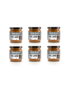 Dogs Plate Fine Lamb -...
